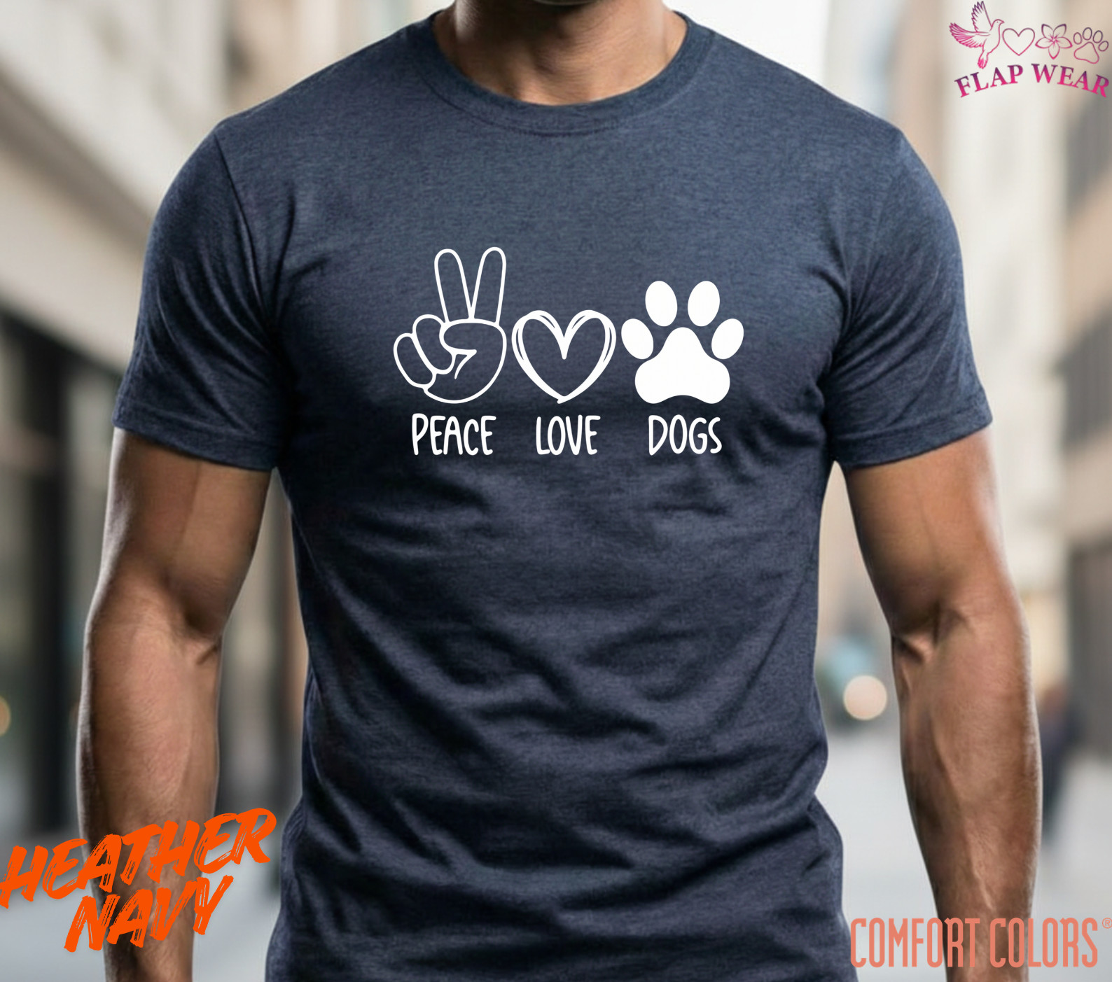 Unisex Peace Love Dogs T SHIRT,T shirt women,T shirt men,T shirt vintage Mom Dad