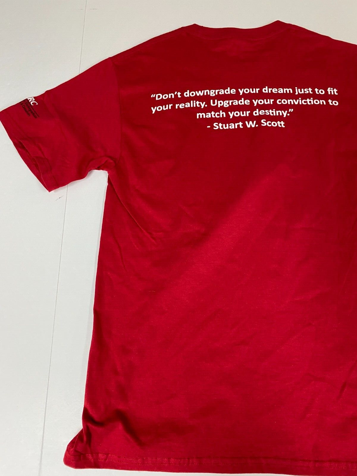 Research Symposium Mens t shirt S red Graphic 2020 glasses