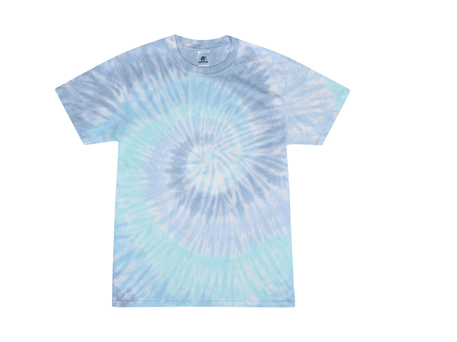 Multi-Color Lagoon Tie Dye T-Shirts Adult & Kids Sizes Cotton Colortone