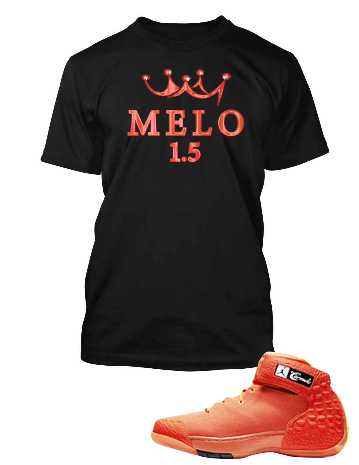 Graphic Sneaker Tee Shirt Match J1 M 1.5 Shoe Big Tall Small Pro Club Shaka