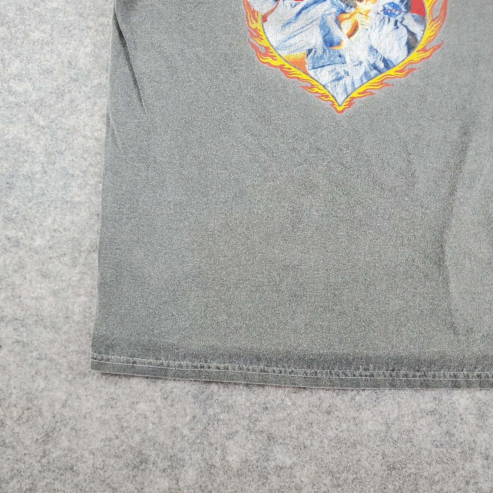 Doja Cat Shirt Mens Medium Gray Crew Neck Short Sleeve Graphics Stretch Pullover