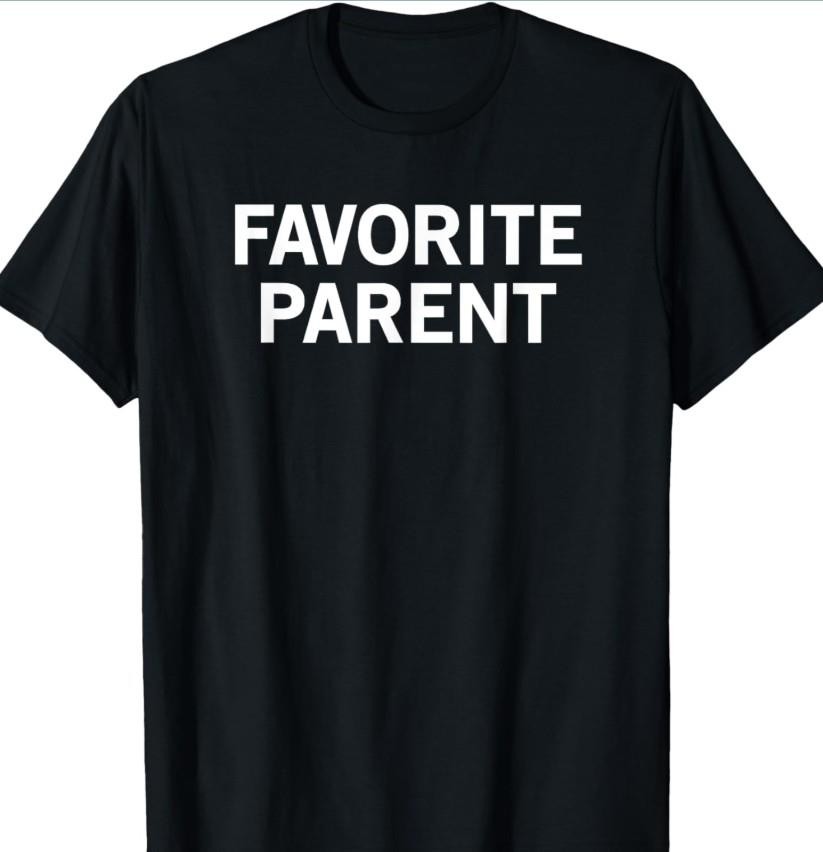 Design Minimalist Favorite Parent Funny Minimalist Unisex T-Shirt new