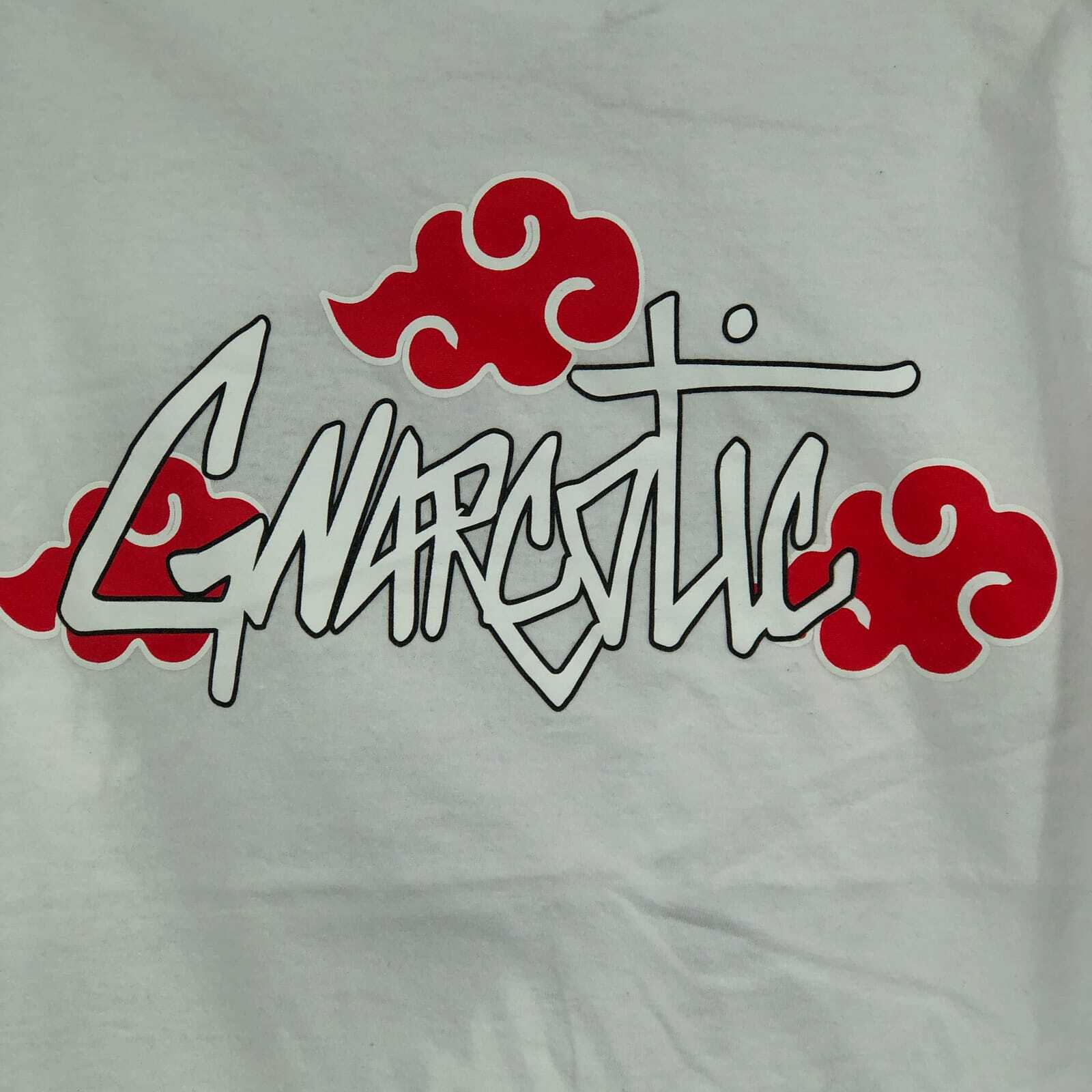 Vibrant White & Red Cotton Basic T-Shirt | Ideal for Any Occasion