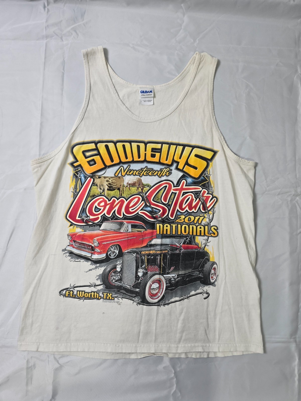 Size L – 2011 Goodguys 19th Lone Star Nationals in Ft. Worth, TX Tank Top GM