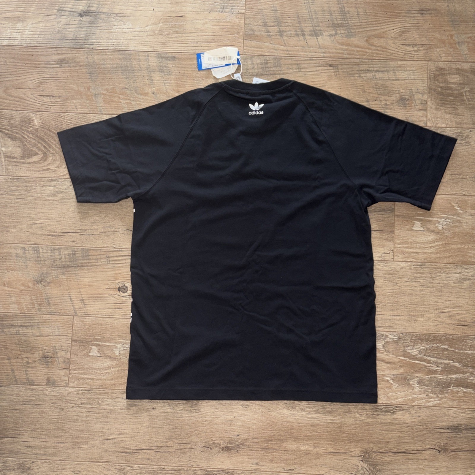 Adidas Originals Men’s Big Trefoil Outline T-Shirt Black White NWT, Size M