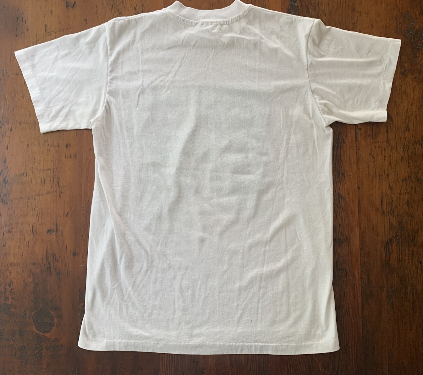 Vintage 90s “There’s No Day Like A Snow Day” Single Stitch T Shirt White Size M