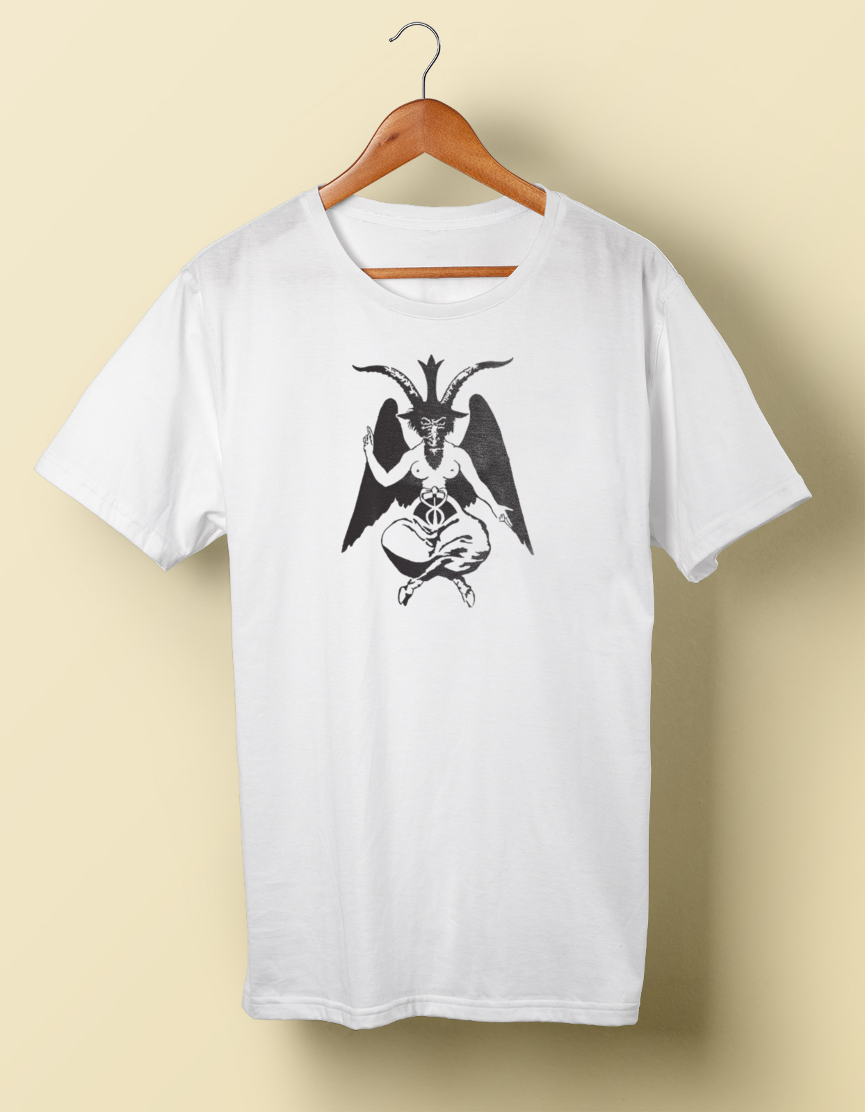 Baphomet Satanic Devil Occult Illuminati T Shirt Tee T S M L XL 2X 3X 4X 5X