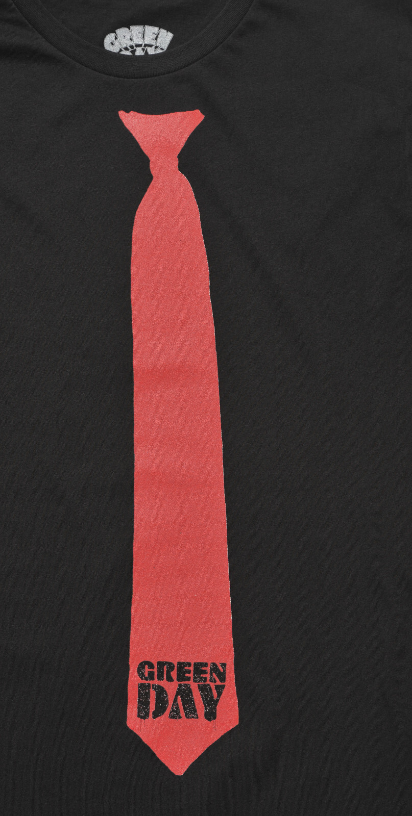 Green Day T Shirt Tie Official Logo New Punk Band S – 2XL