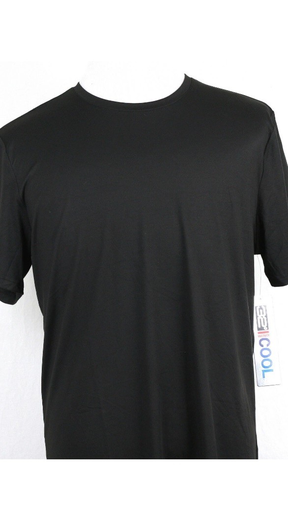 32 Degrees Cool T-Shirt Crew Neck or Vneck Short Sleeve S, M, L, XL, XXL