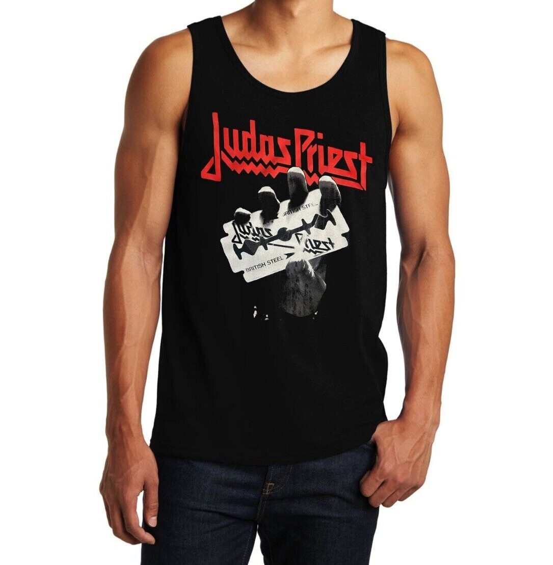 Judas Priest English Heavy Metal Band Men’s Black Tank top