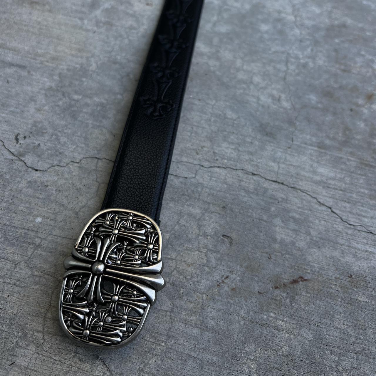 Dope black belt With multicoross Buckle