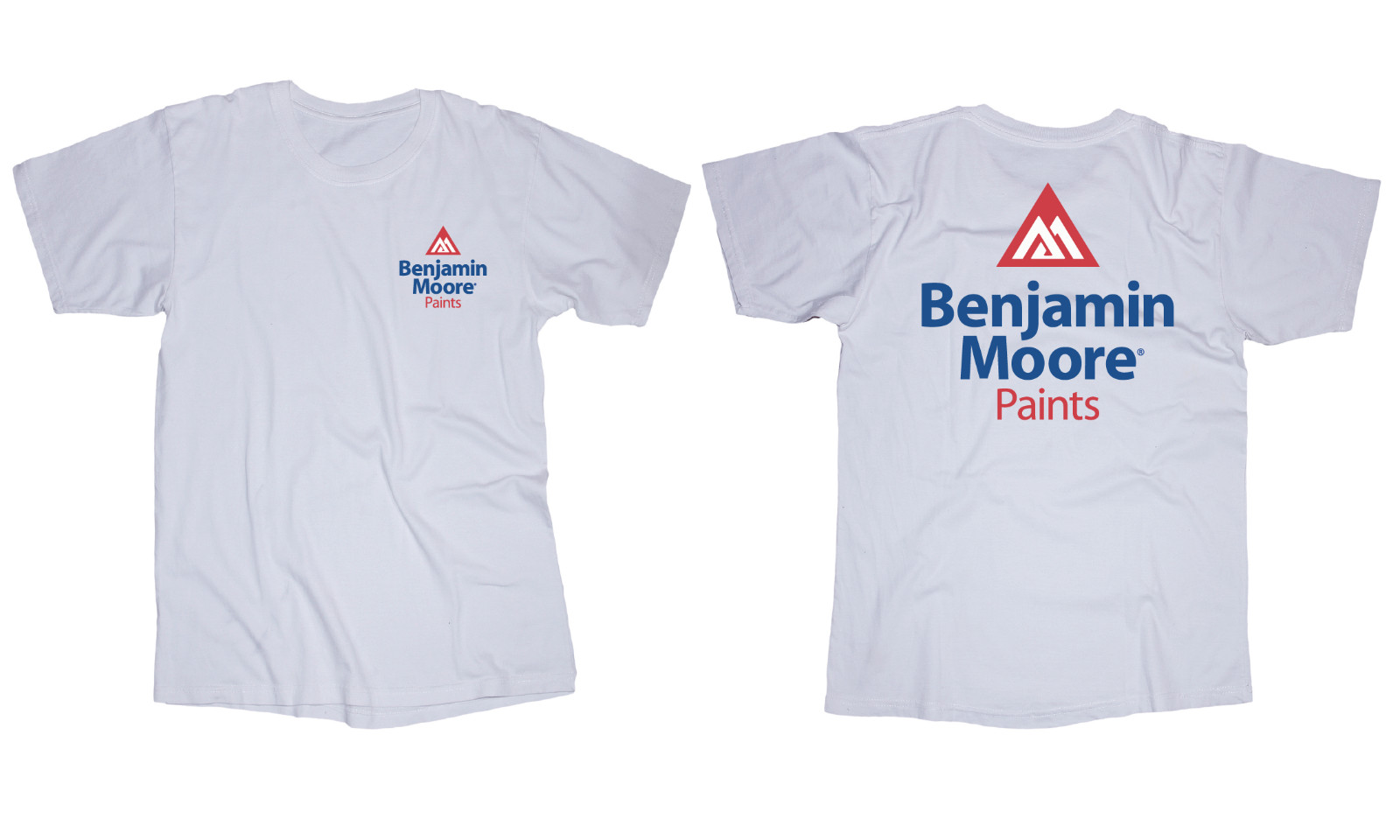 Benjamin Moore paint Logo White or Black T-Shirt Painter