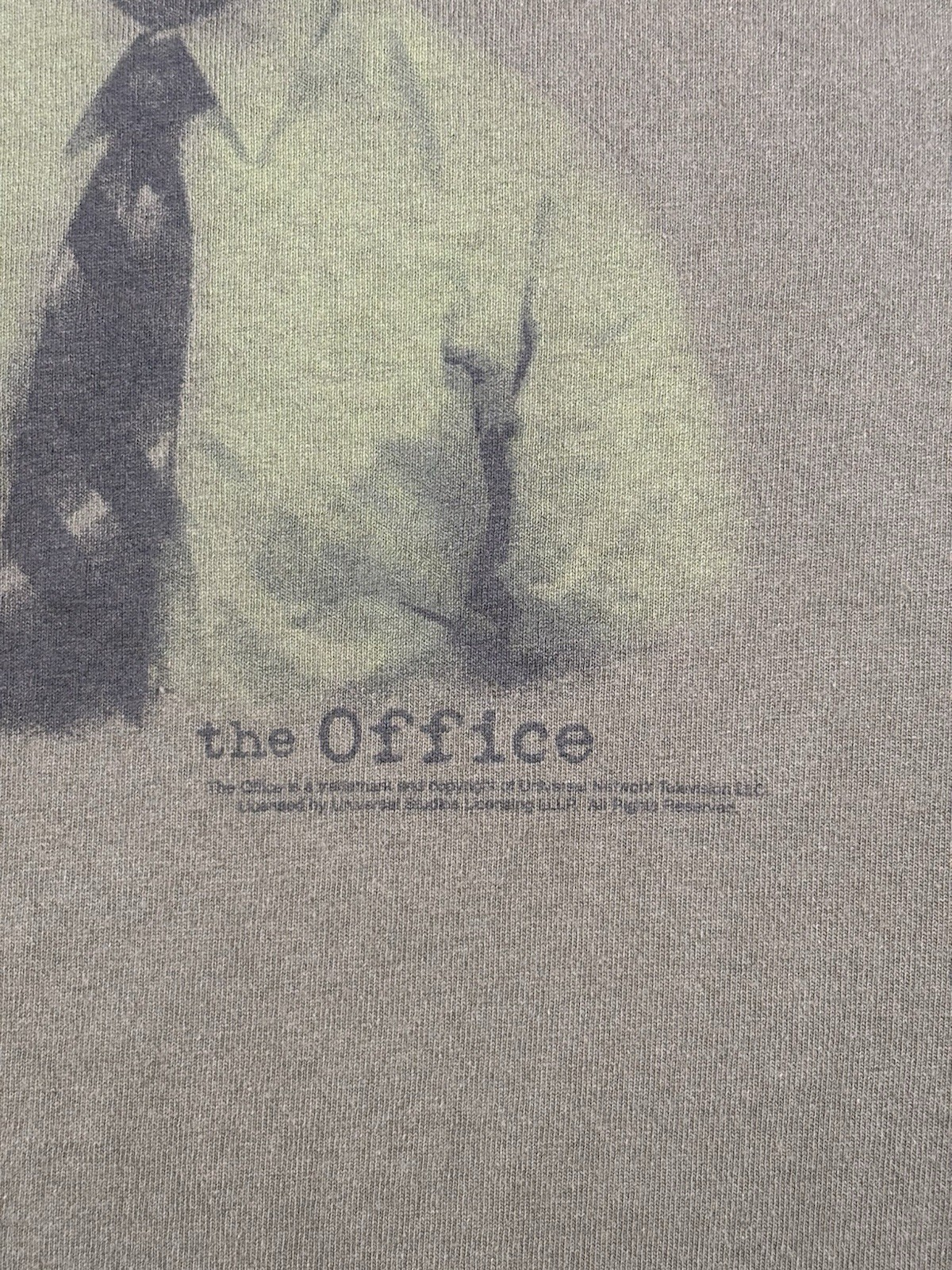 Vintage The Office T-Shirt Dwight Schrute Information TV Show Promo • Size Large