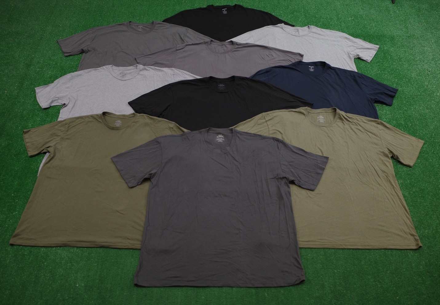 Lot of 10 True Classic Tee S/S Shirts Men’s Size 3XL XXXL Crew Neck Pack