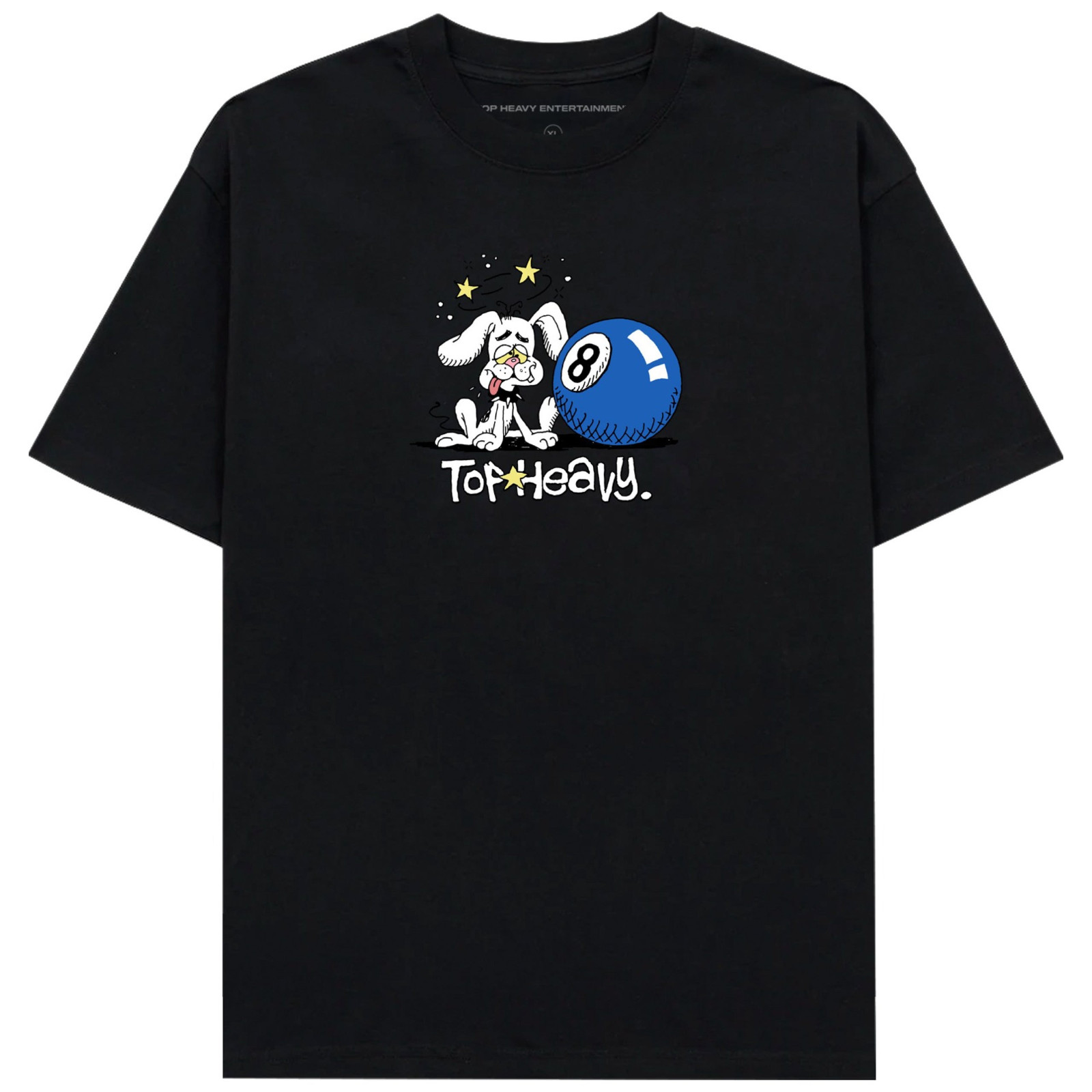 Brand New Top Heavy Dog Daze T-shirt Black