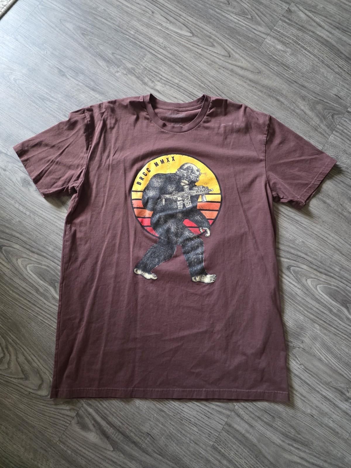 Black Rifle Coffee Company Tactisquatch Brown Shirt XL