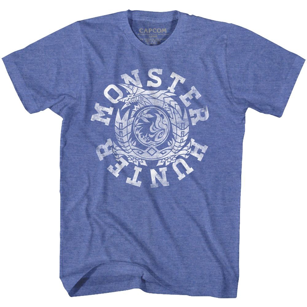 Monster Hunter Mh Circle White Ink T-Shirt