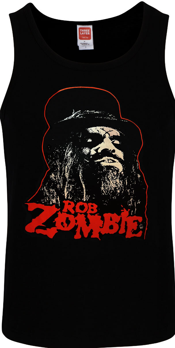 Rob Zombie R Heavy Metal Band Black Tank Top Men’s Sizes