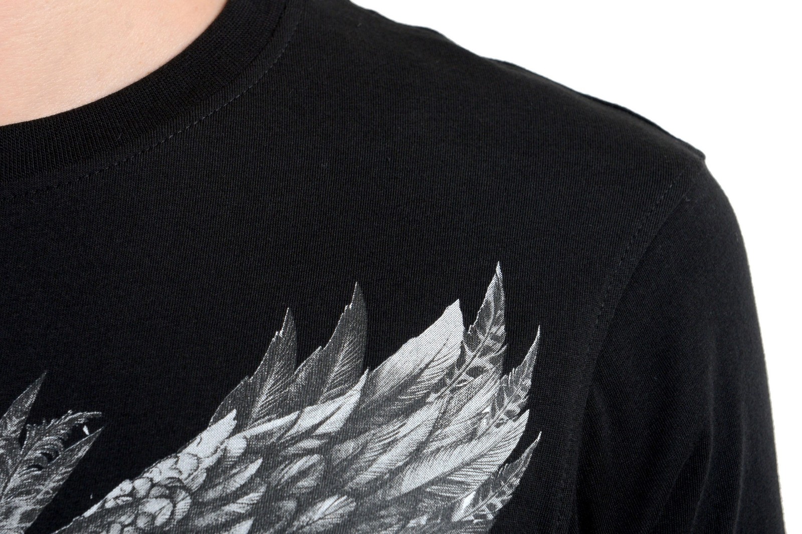 Roberto Cavalli Men’s Black Graphic Crewneck T-Shirt Size S M L XL 2XL