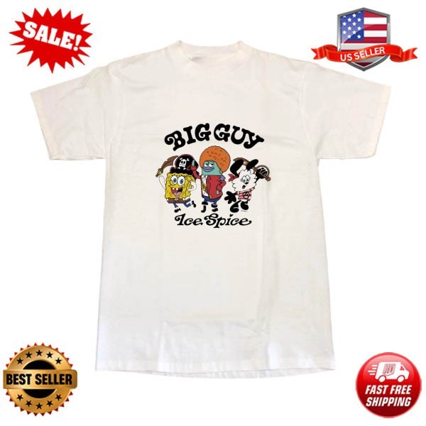 Verdy x Ice Spice Big Guy Character Shirt S-5XL