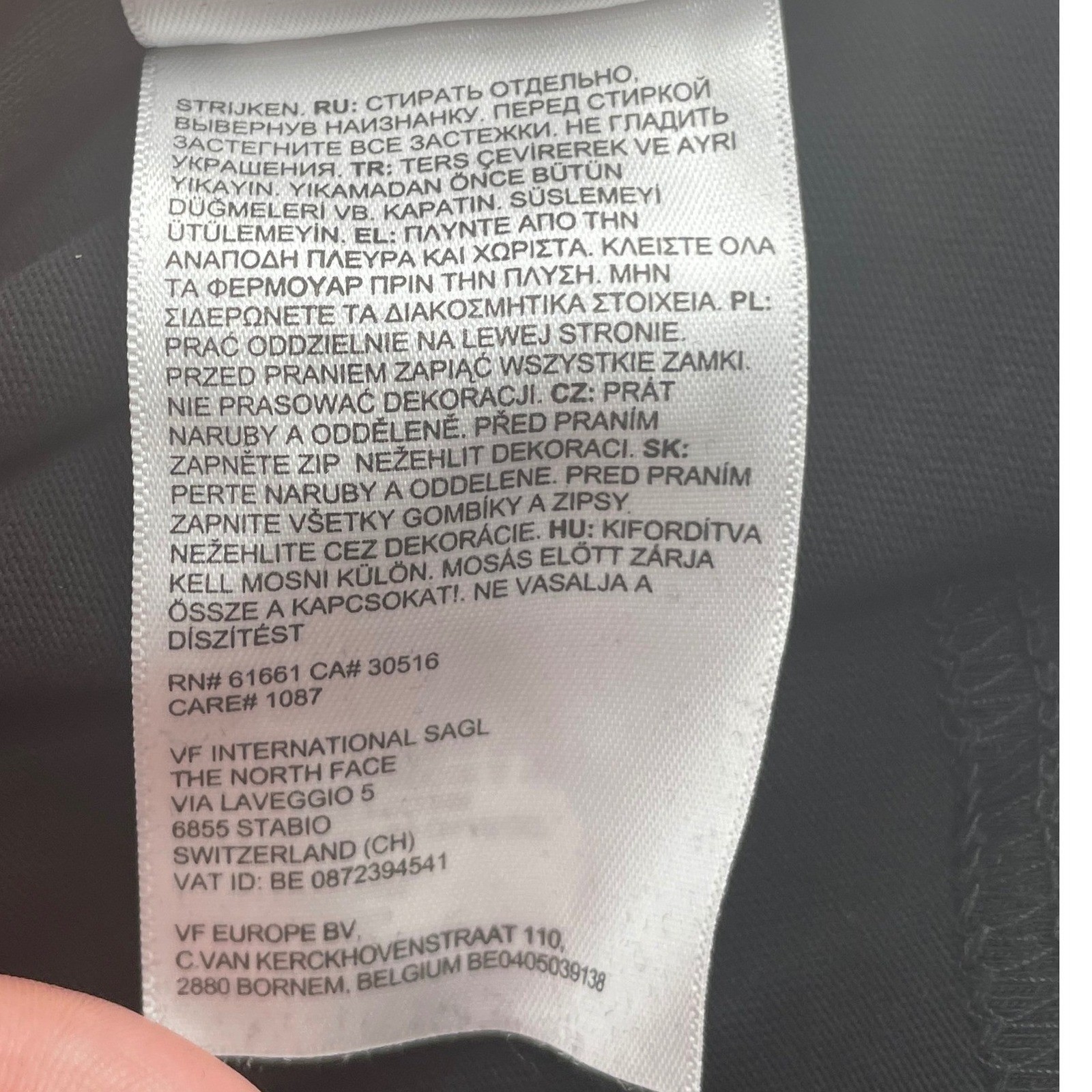 The North Face T-Shirt Never Stop Exploring LG Black NWT