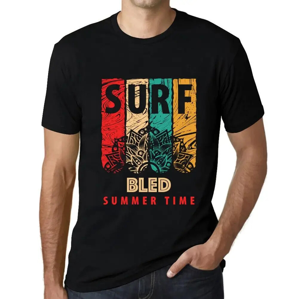 Men’s Graphic T-Shirt Summer Time Surf In Bled Eco-Friendly Limited Edition