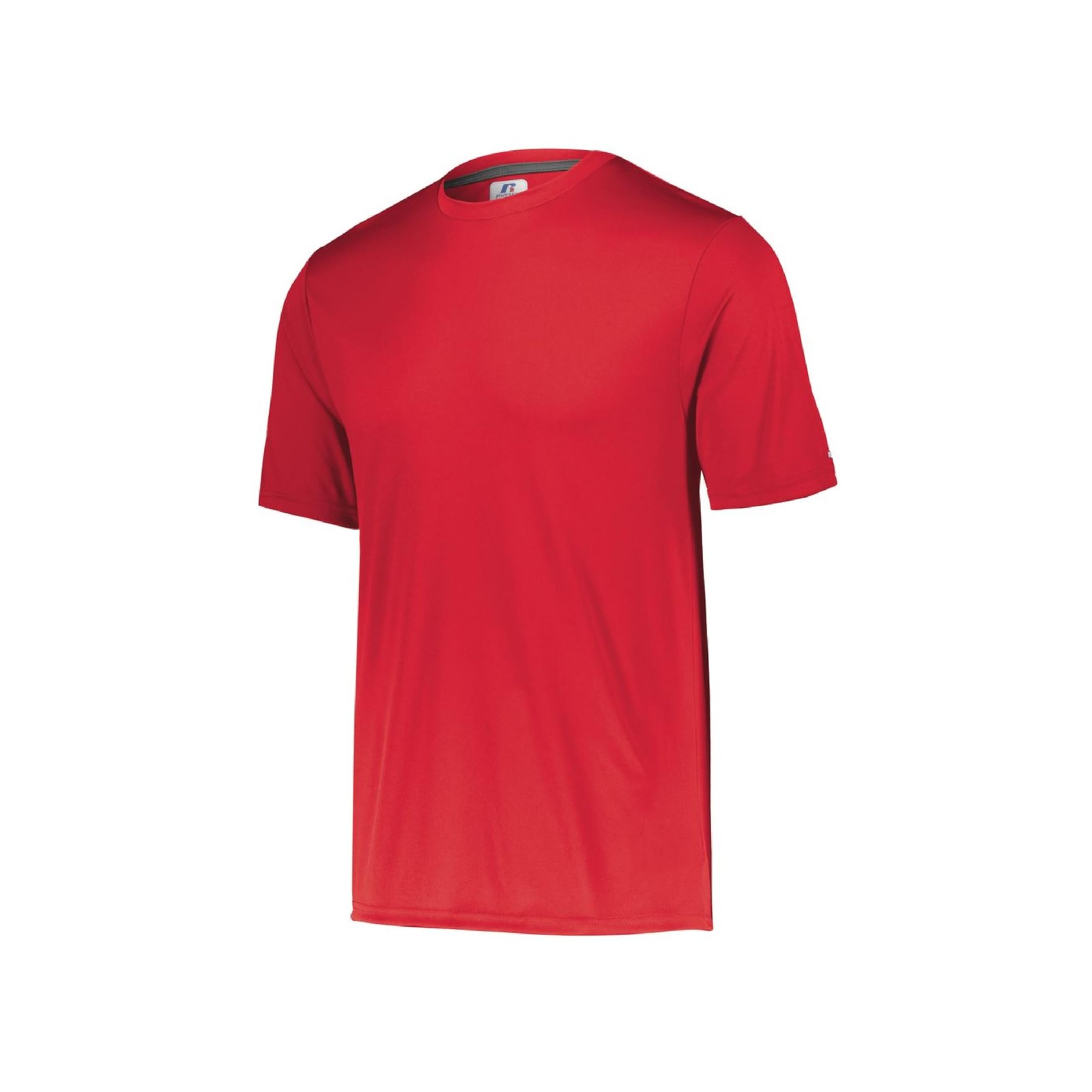 Men’s Short Sleeve Performance T-Shirt, True Red, Medium