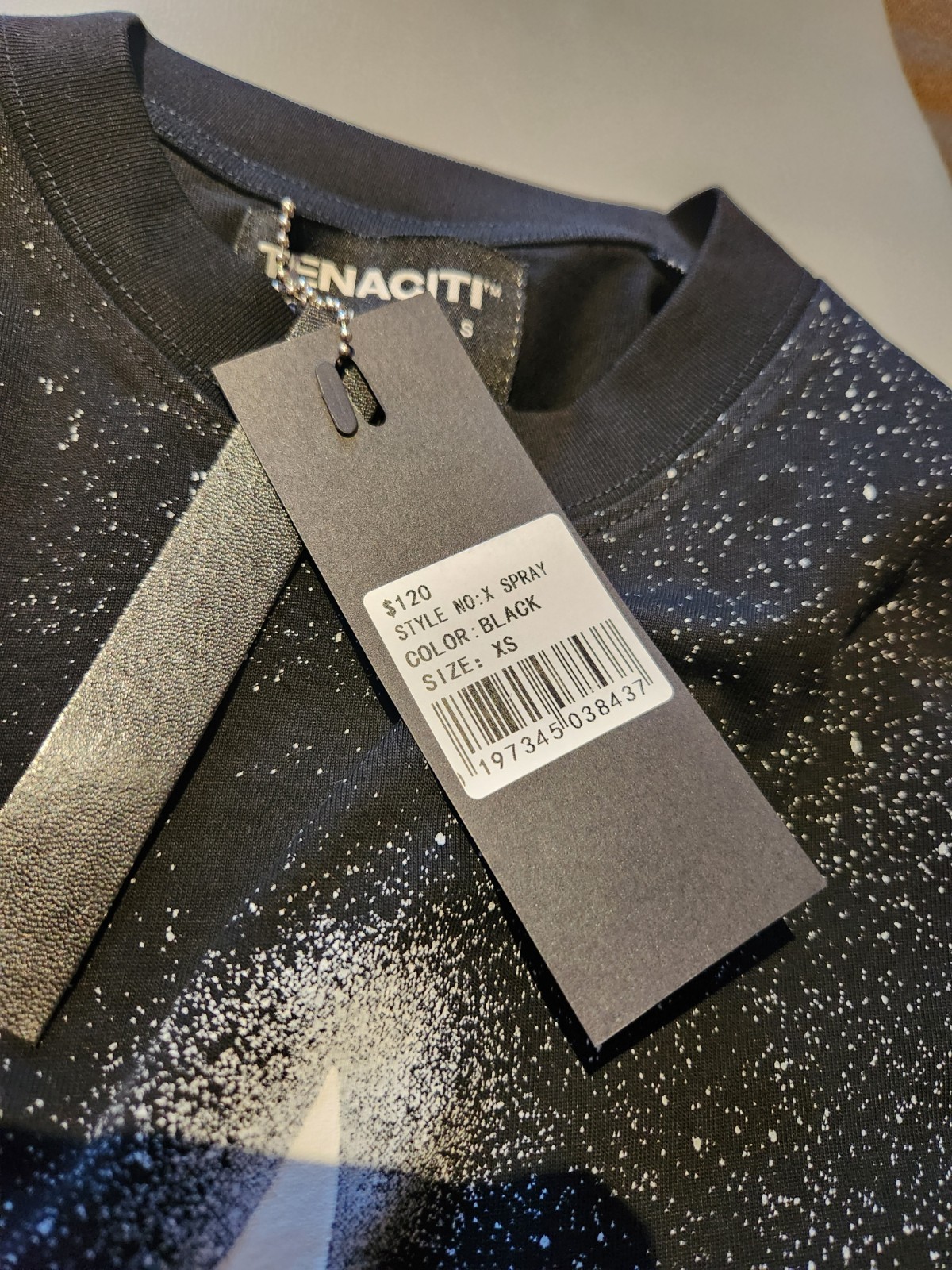 Tenaciti Studios Streetware Cut Off T-SHIRT NWT. MSRP $120. XS Oversize