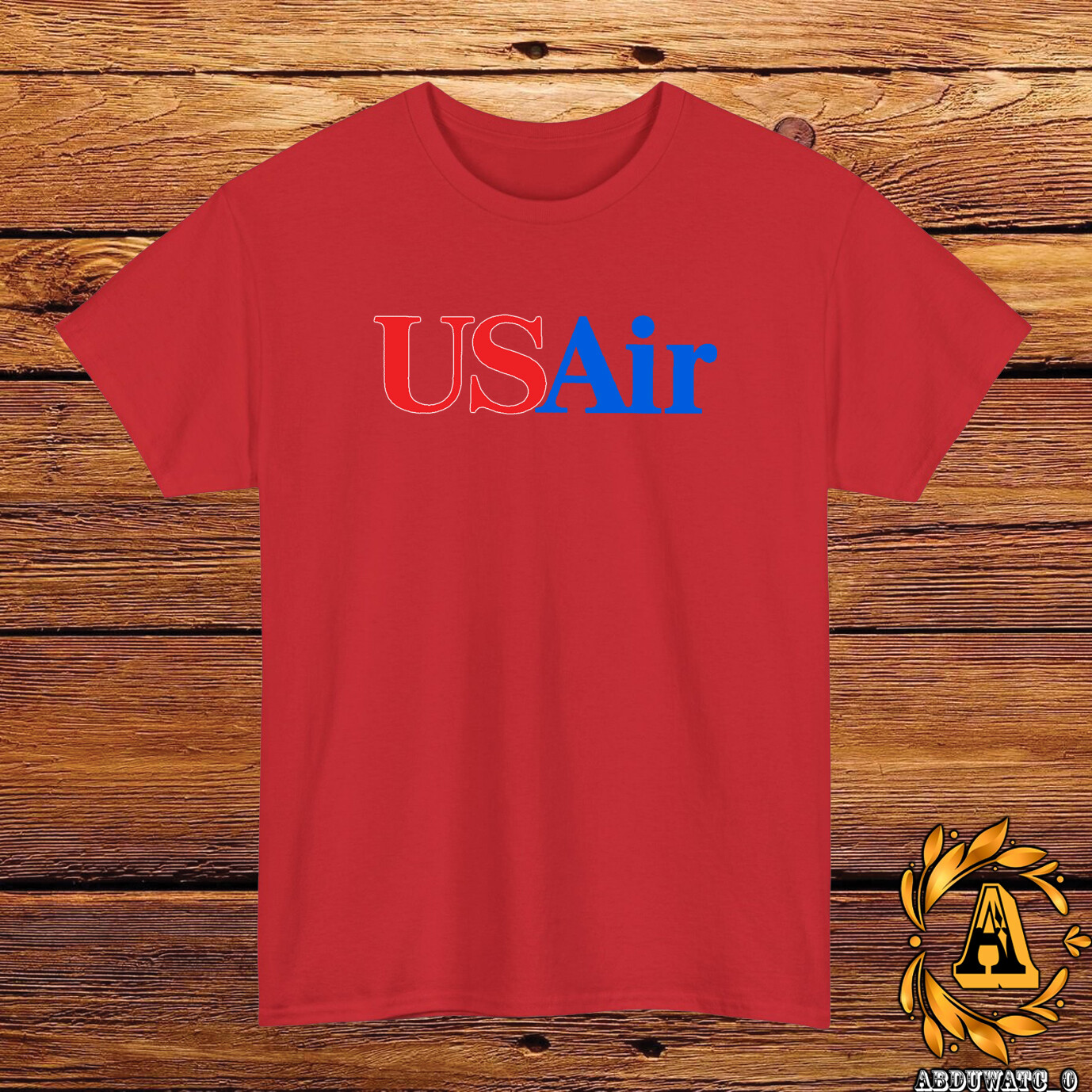 USAir Retro Logo T-Shirt Black/Grey/White/Navy/Red/Light Blue
