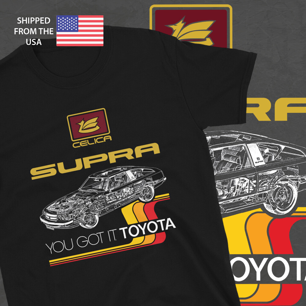 Celica Supra (1978/1979/1980) Schematic Short-Sleeve Unisex T-Shirt