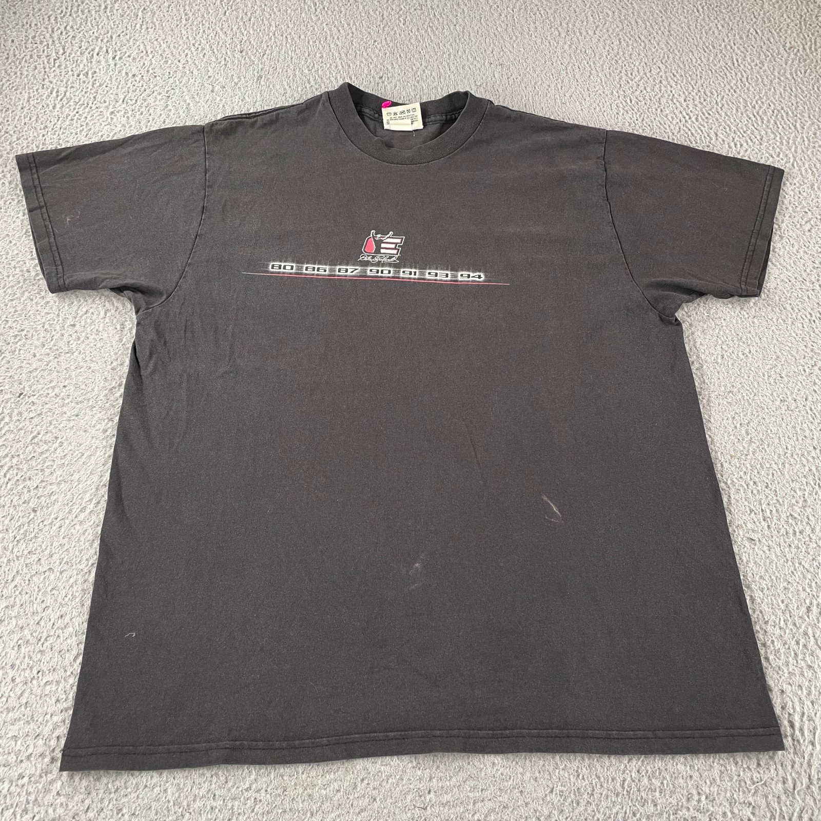 Vintage Dale Earnhardt 7 Time Winston Cup Champion T-Shirt XL Winner’s Circle *