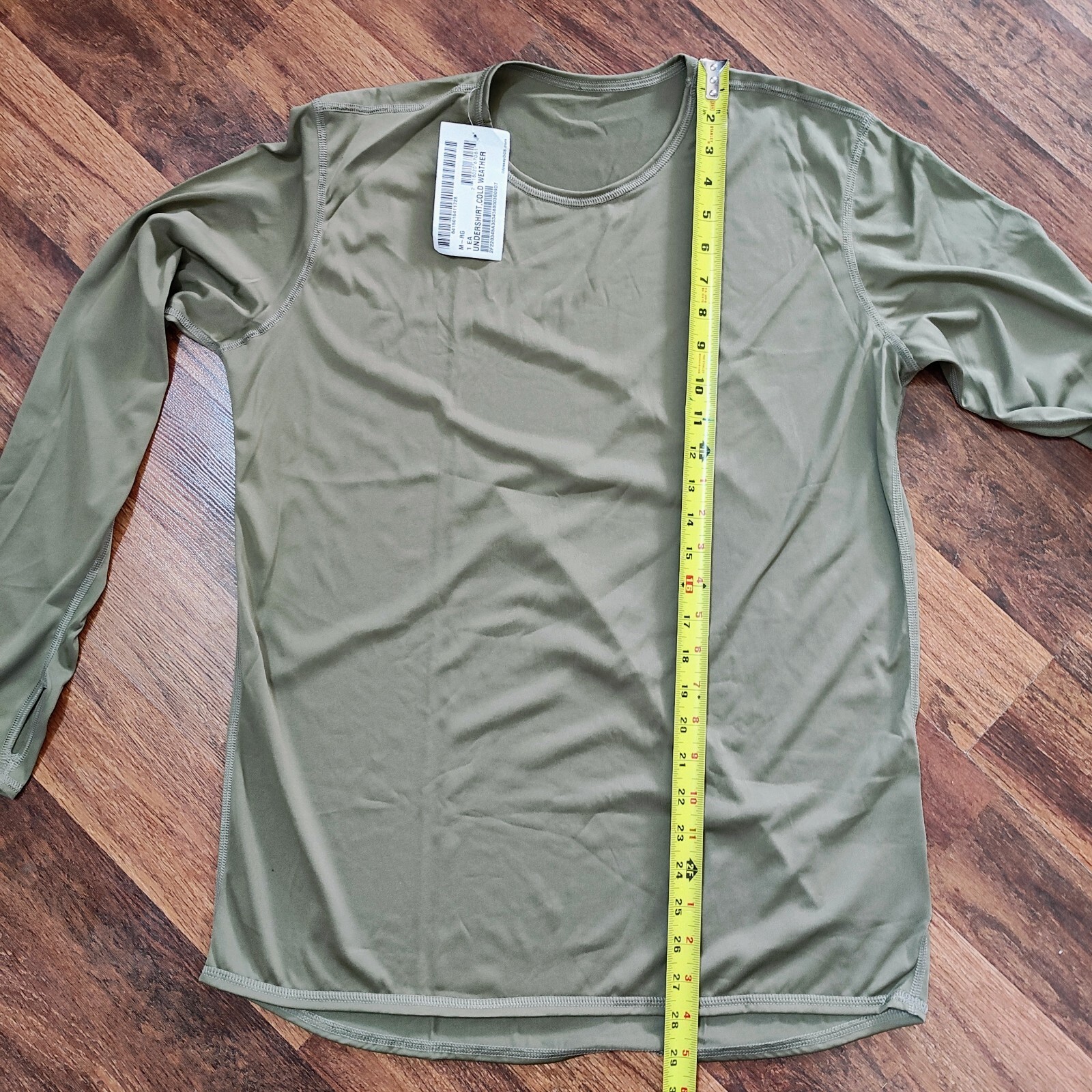 undershirt cold weather M-rg Odyssey Army Military olive drab green