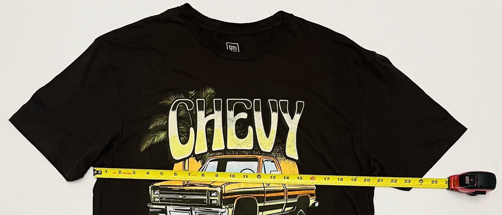 GM Official Licensed Product Brown Chevy Silverado Graphic Print Mens L Shirt