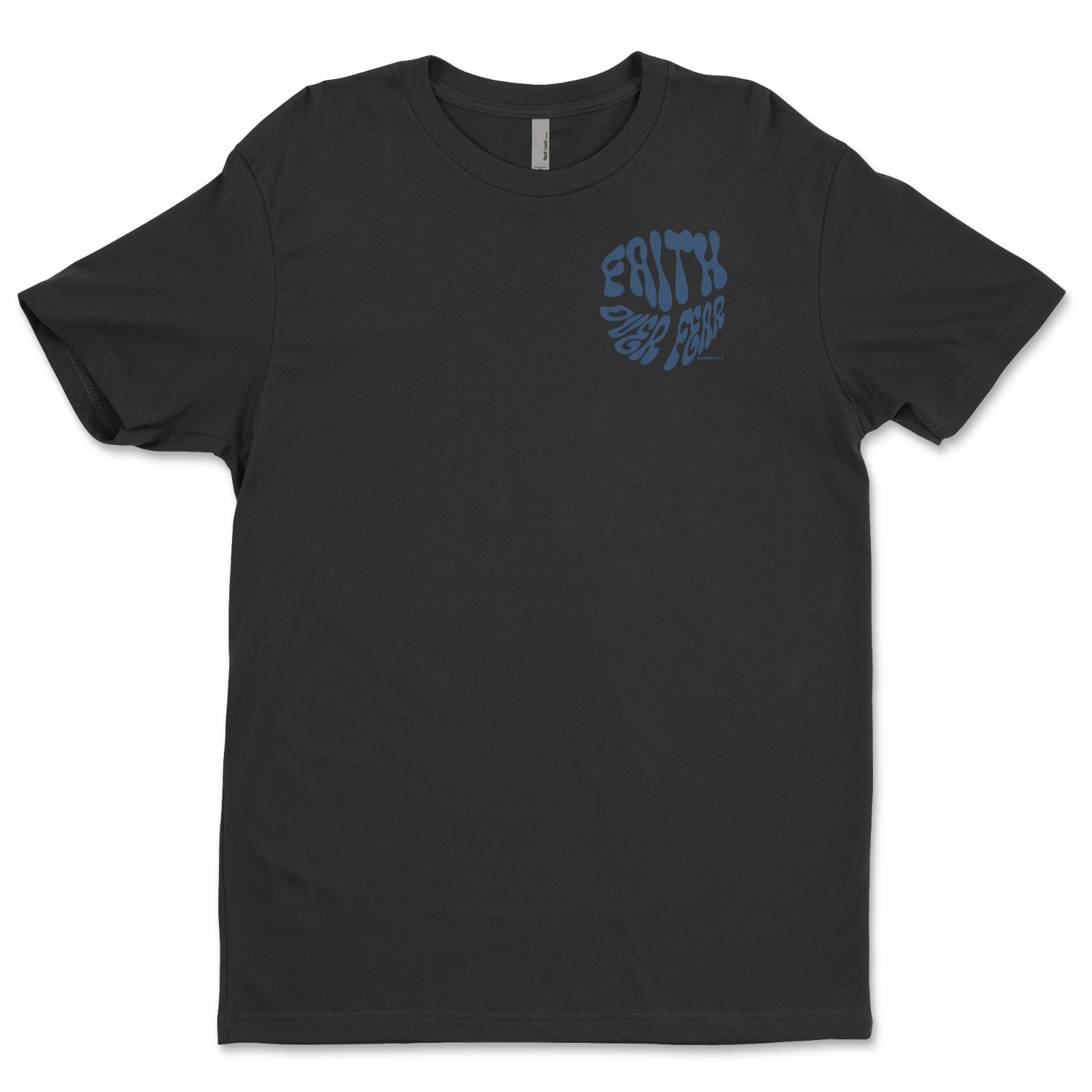 DTF Faith over fear/ Custom Unisex Soft Style T-Shirts, Next Level- Cotton