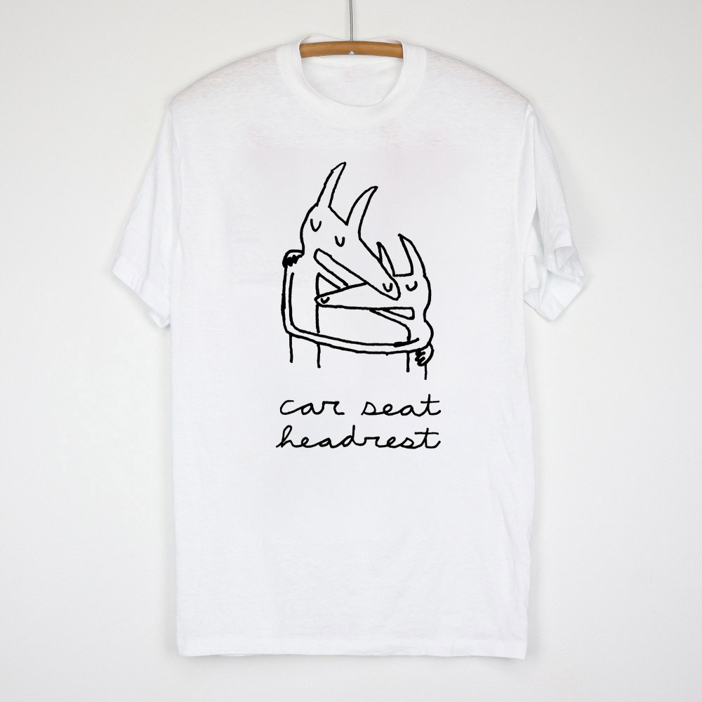 Car Seat Headrest Band Twin Fantasy Heavy Cotton White All Size Shirt