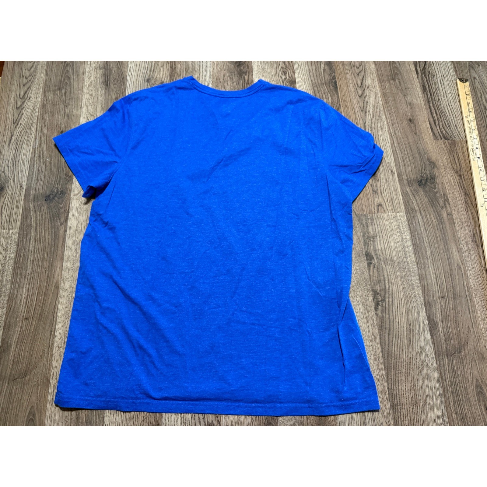 APT.9 Premier Flex Men’s T-Shirt XL Royal Blue Solid V-Neck Lounge Tee Excellent