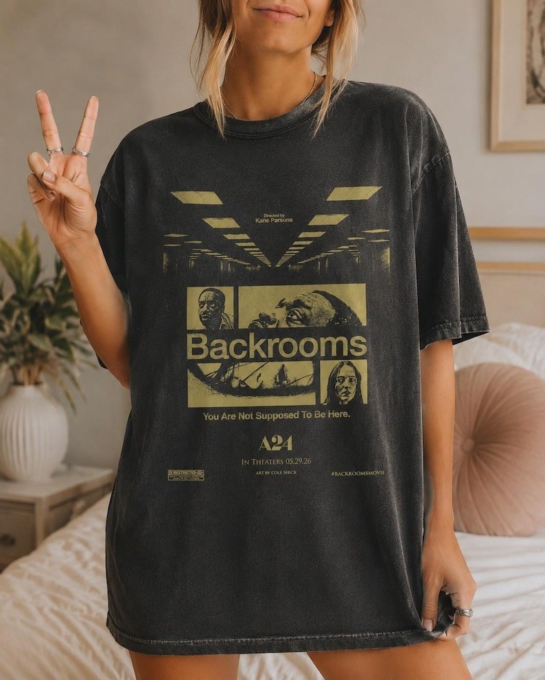 Backrooms Movie Shirt Horror Movie Shirt