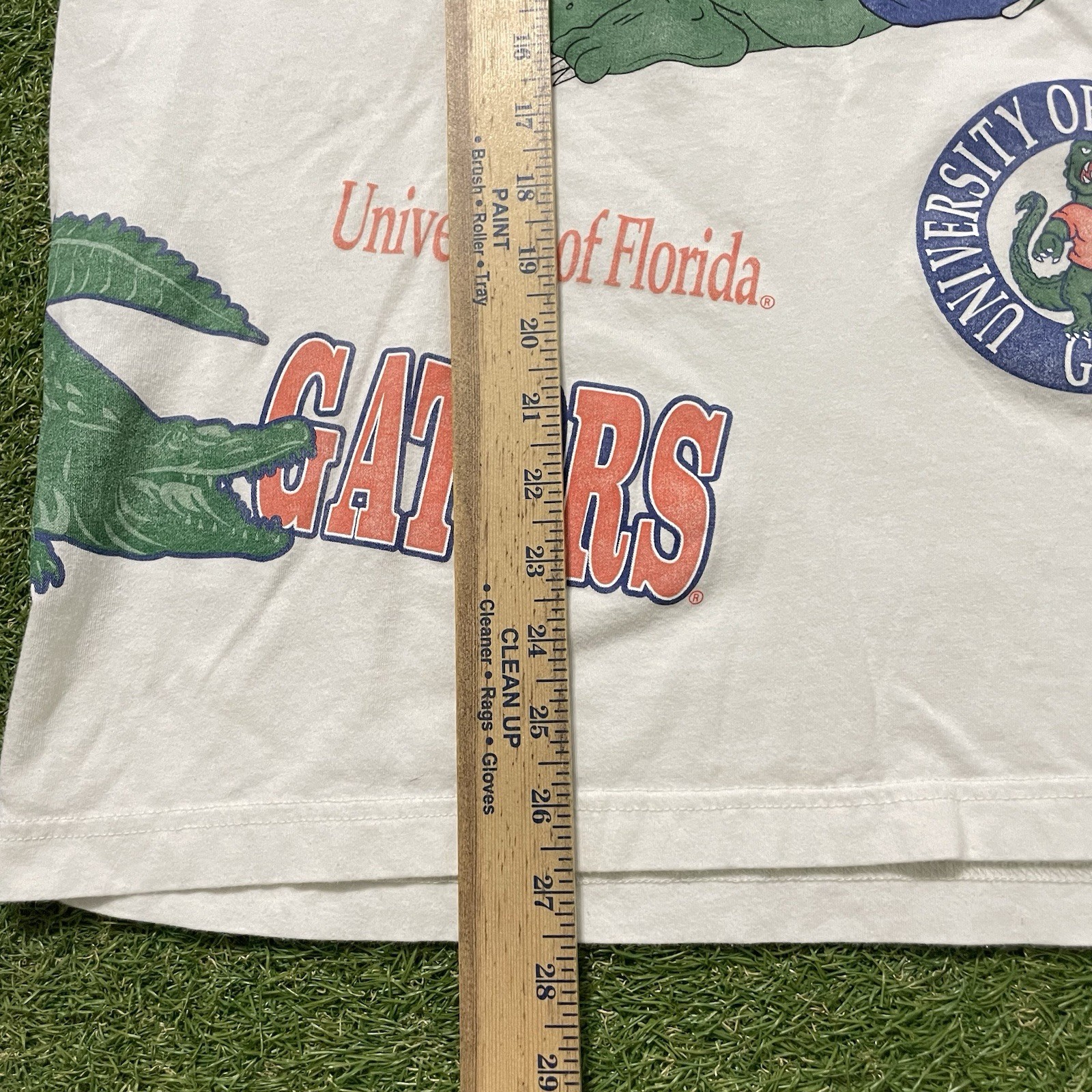 Hollister Boxy Florida Gators Graphic Tee Large L White Short Sleeve Crew Neck