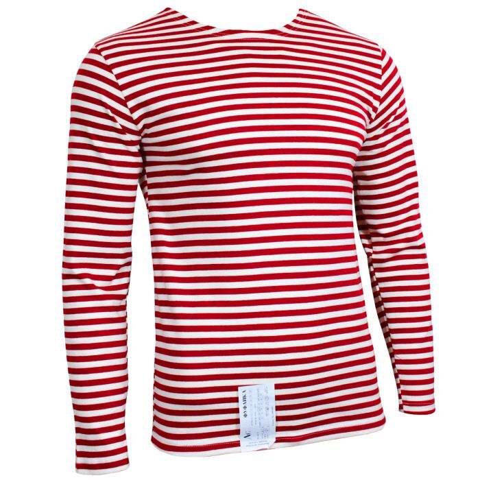 Genuine Russian OMON Telnyashka – 100% Cotton Striped Long Sleeved T-Shirt New