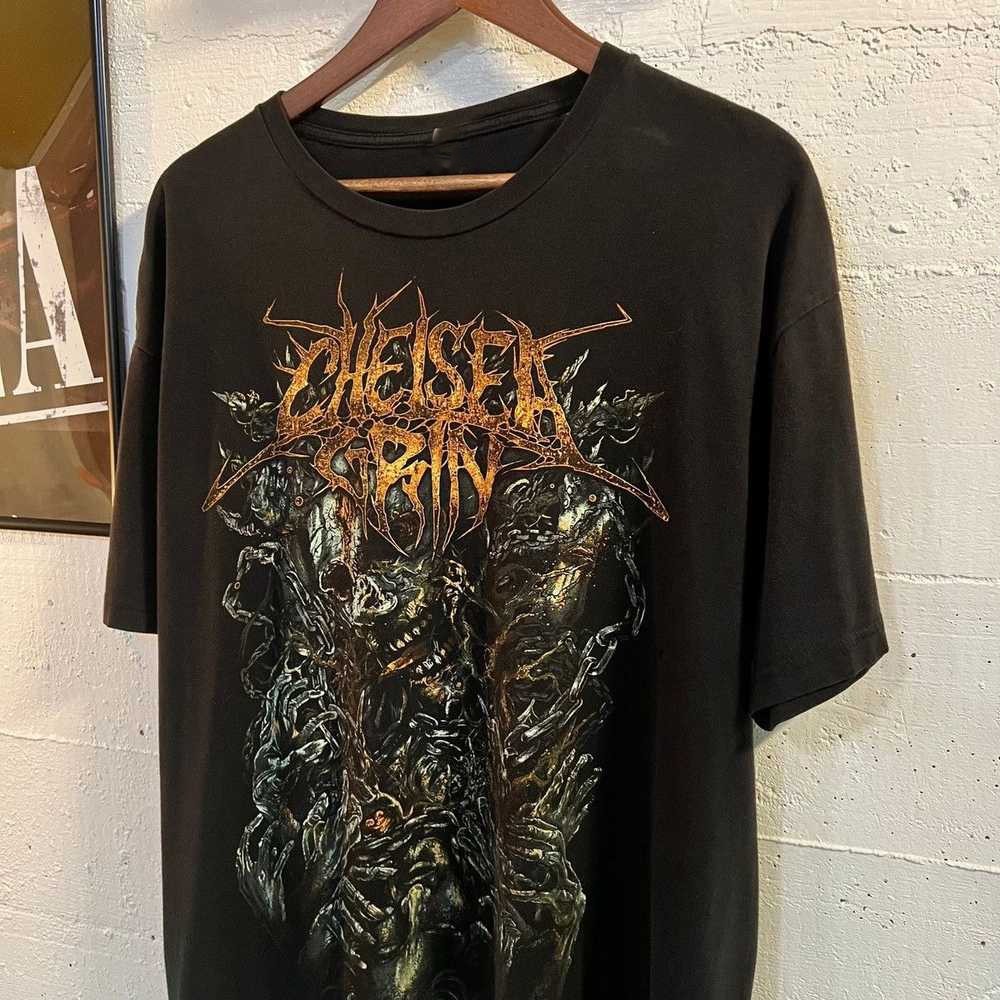 Band Tees 2000’s Chelsea Grin ‘Evolve’ Tour Deathcore Band T-Shirt S-5XL MI510