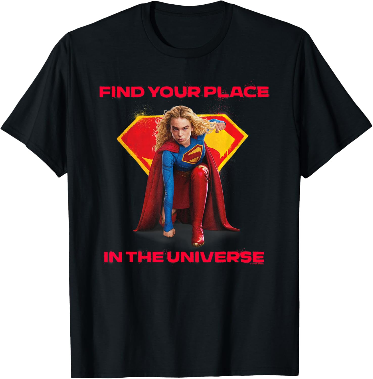 Supergirl 2026 Find Your Place Crouch T-Shirt