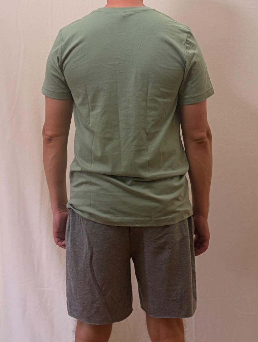 Canvas by BELLA + CANVAS Sage Green Size M Short Sleeve Cotton Crewneck Tee