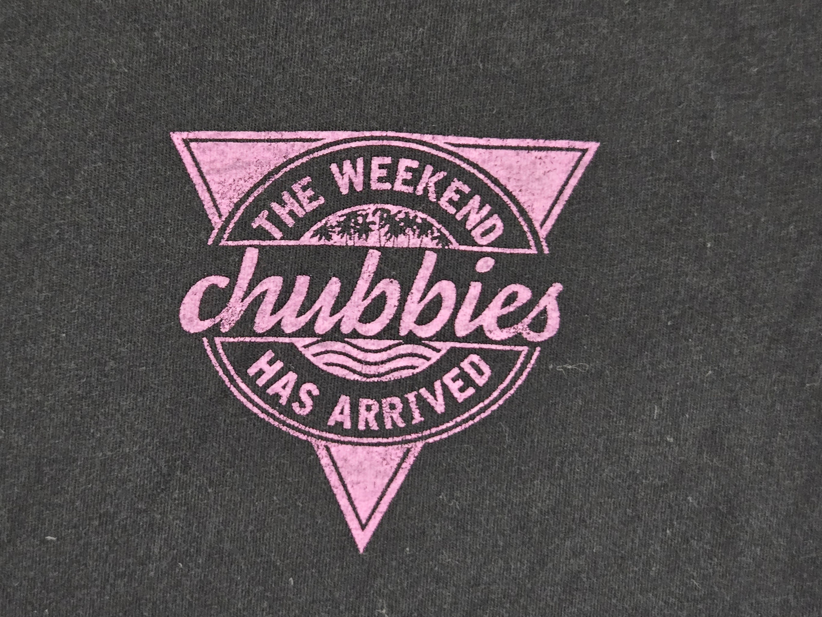 Chubbies Shirt Mens Medium The Weekend Has Arrived Graphic T Shirt