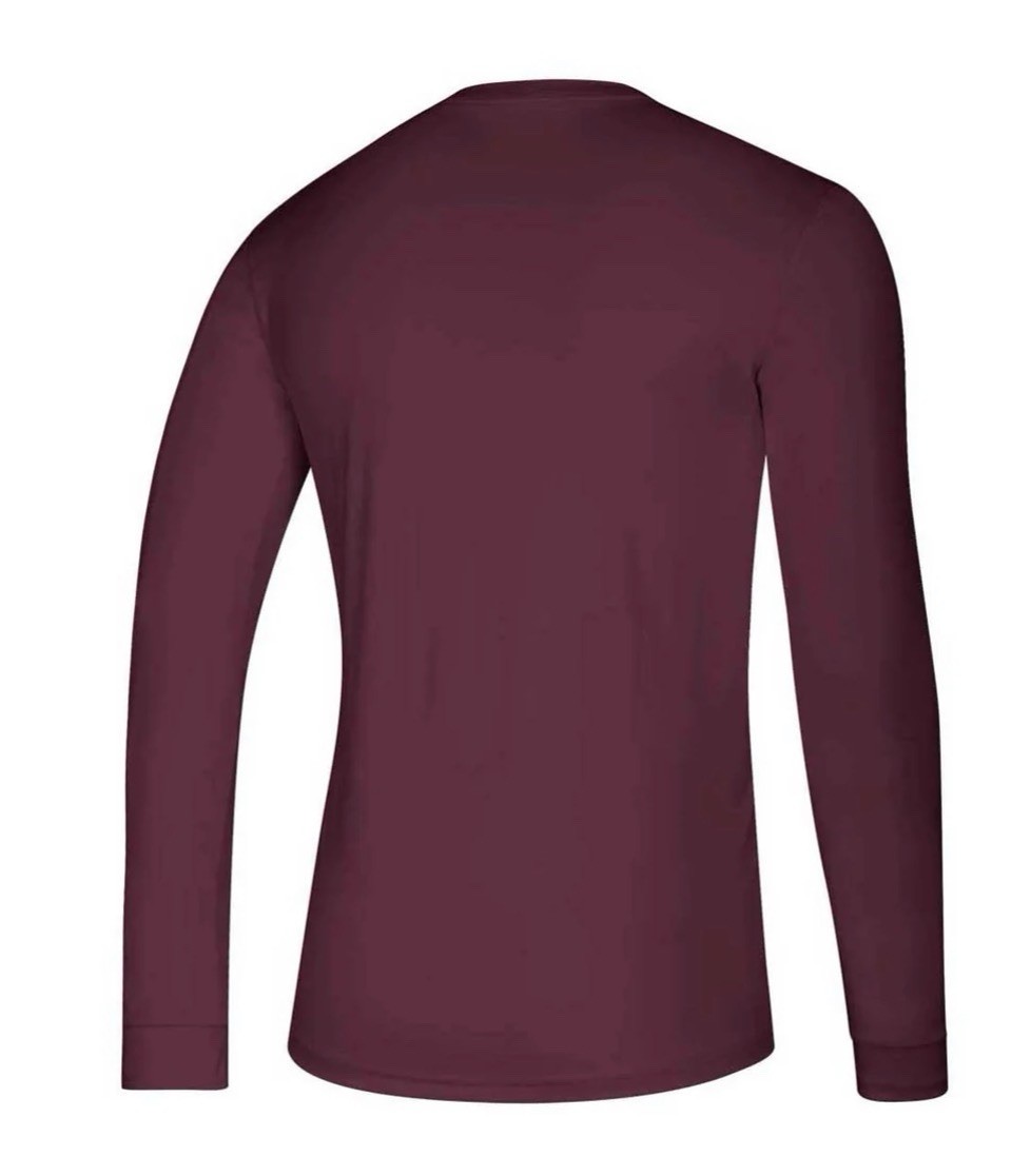 adidas Creator Long Sleeve Tee Maroon EK0128 Men’s Size 2XL New W Tags