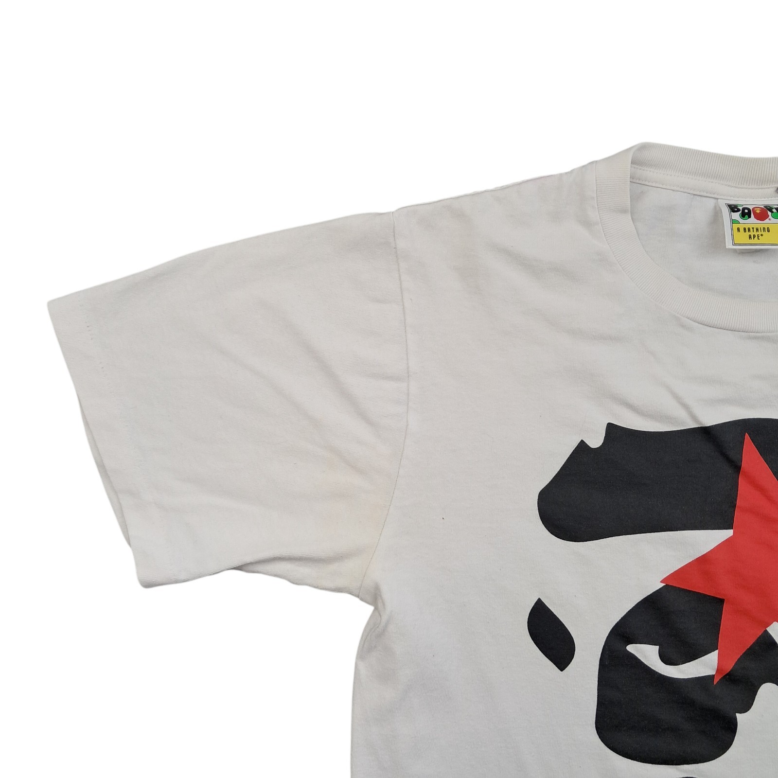 A Bathing Ape T Shirt S Men White Vintage Single Stitch Graphic 20s Street Wear