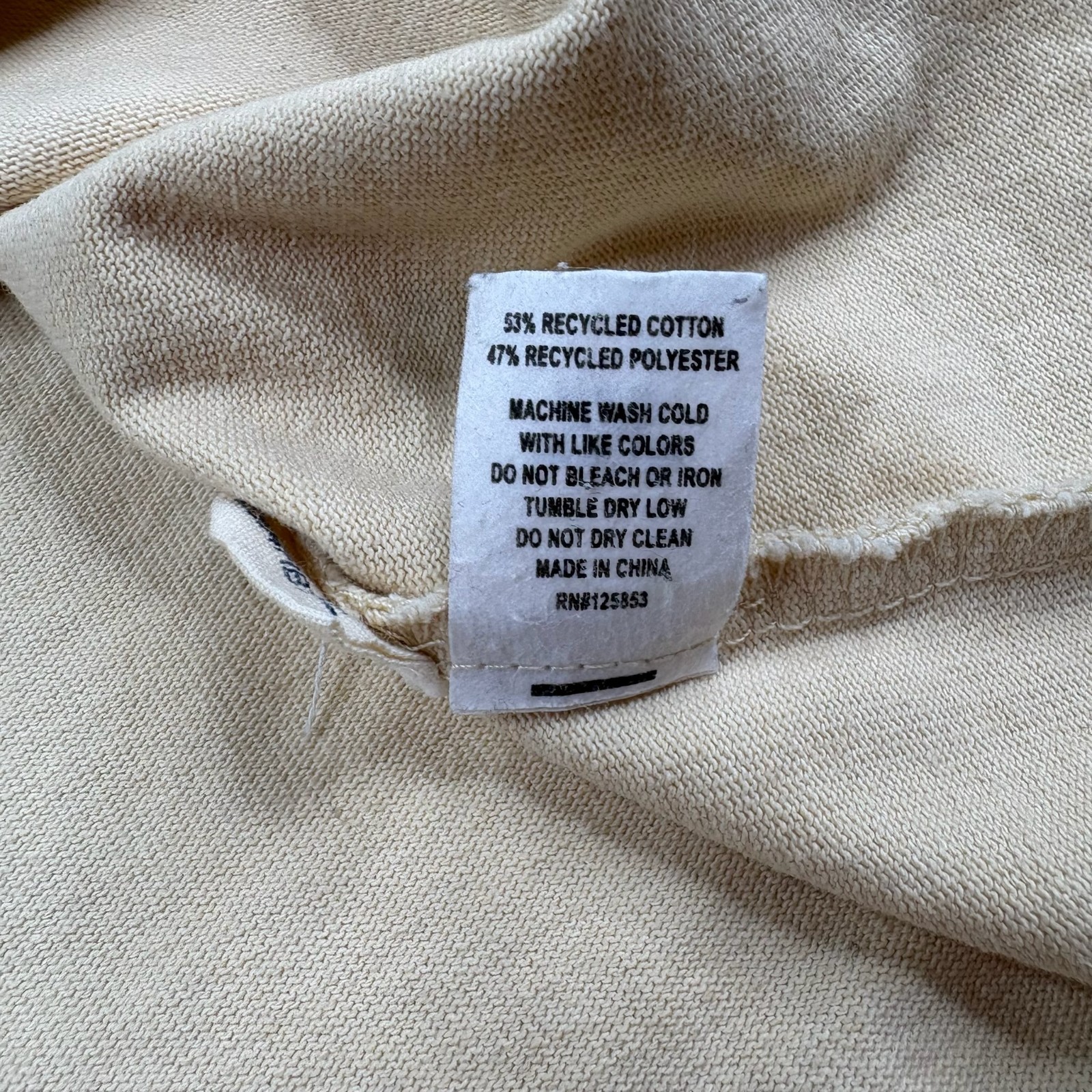 Taylor Stitch Mens Beige Knit Short Sleeve Everyday Wear Pocket T-Shirt Size 42