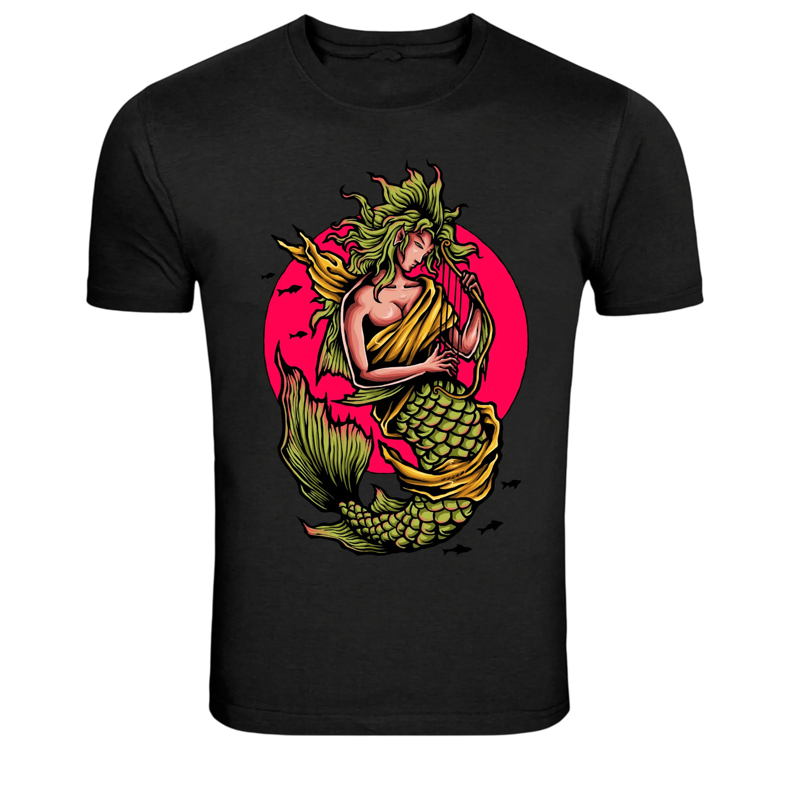 Mystic Mermaid Ocean Fantasy Sea Graphic T-Shirt