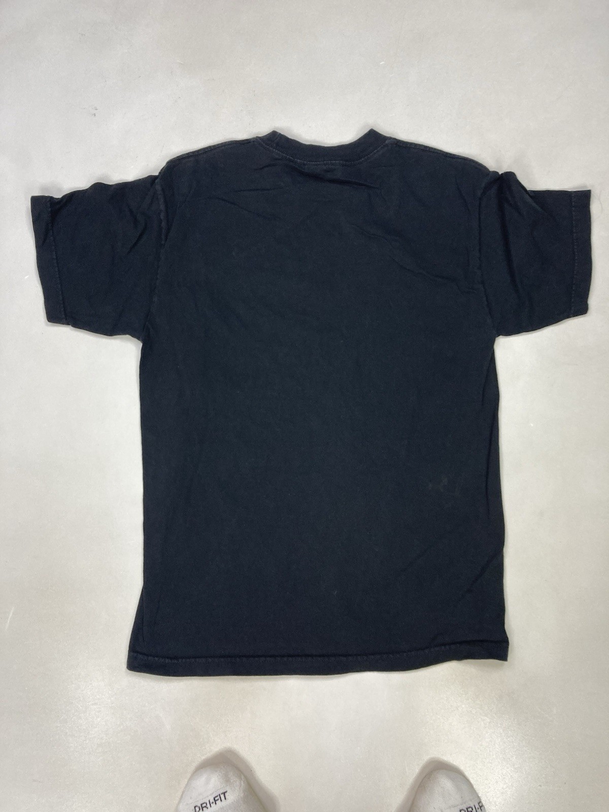 VINTAGE Rogue Status Logo Graphic T-shirt Men Medium Black Short Sleeve Y2K