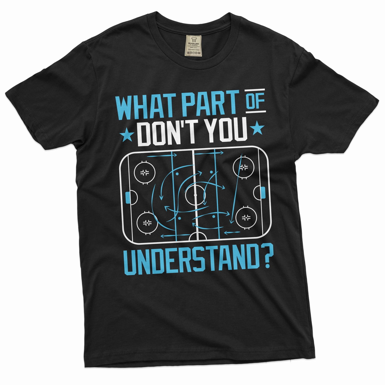 Men’s ice Hockey Funny T-Shirt Sports Hobby Hockey Player Sarcastic Tee Shirt