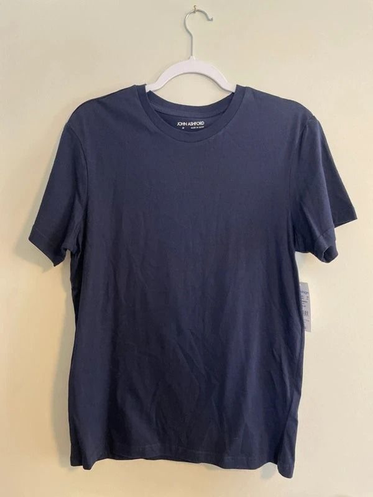 John Ashford men’s m blue short sleeve top NWT